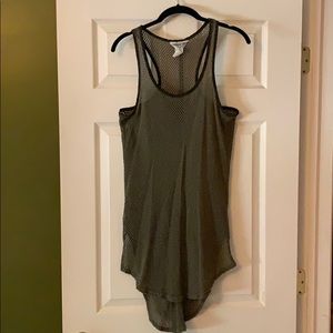 HARD TAIL Fishnet Cotton Top